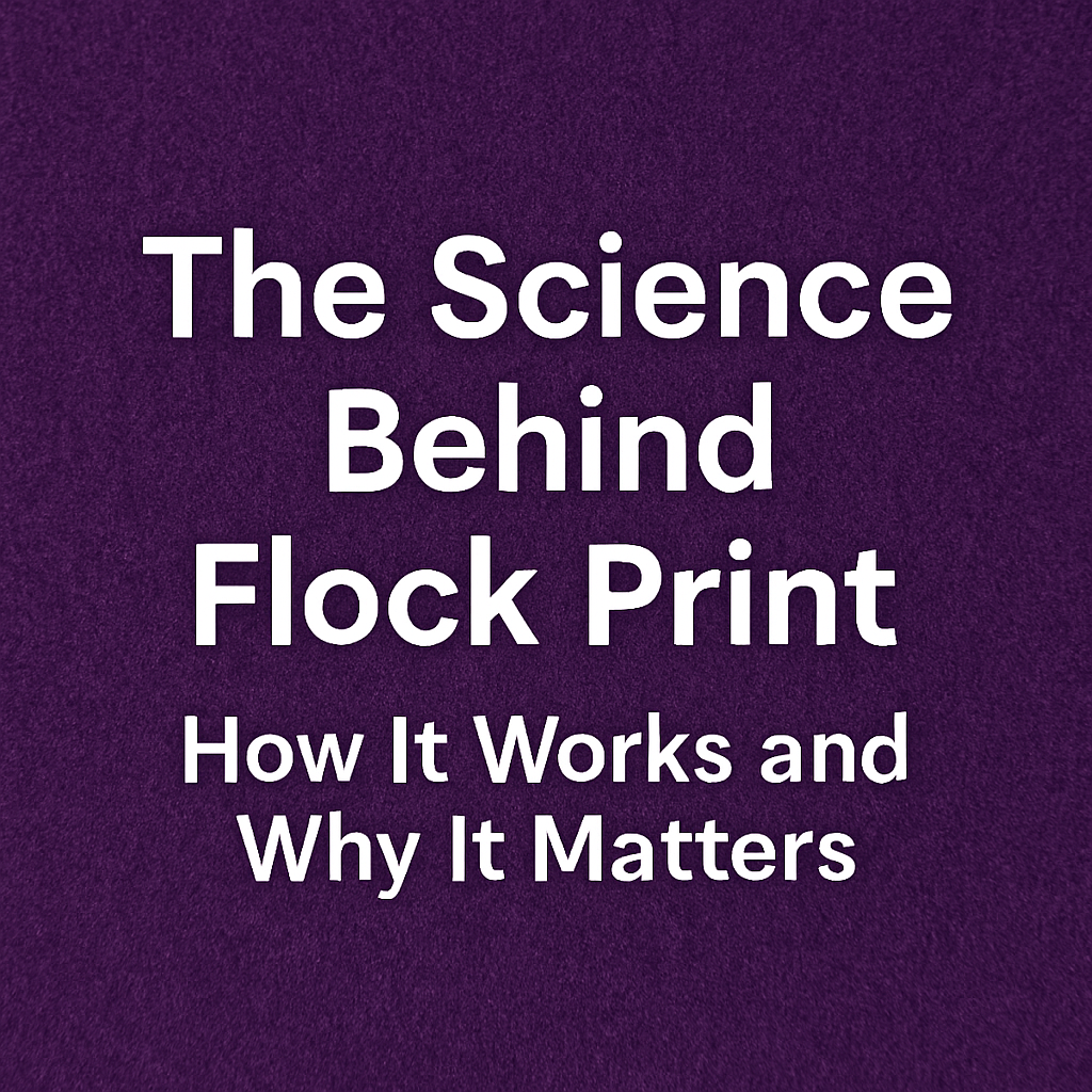How does Flock Print Works and Why It Matters